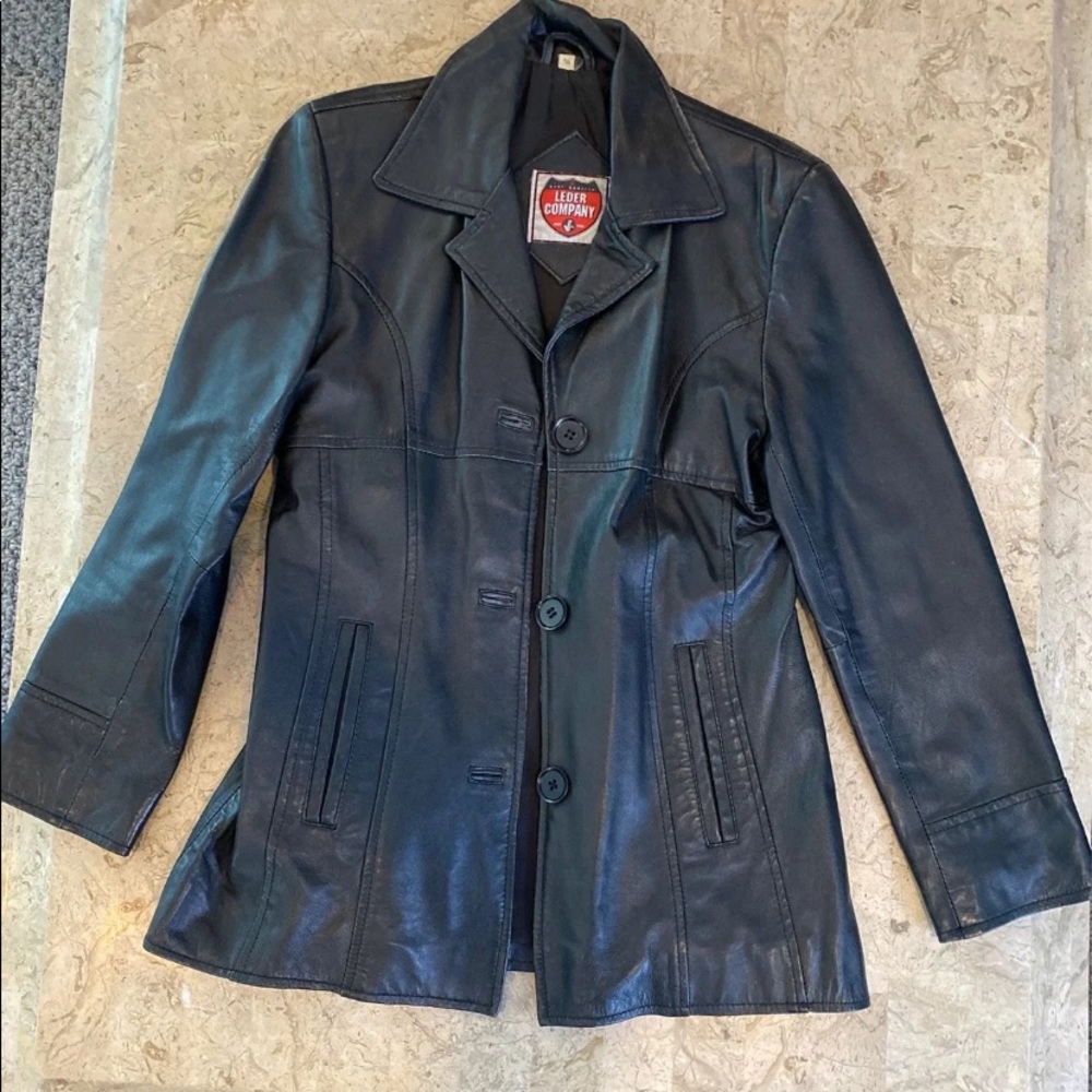 Ladies Leather Coat